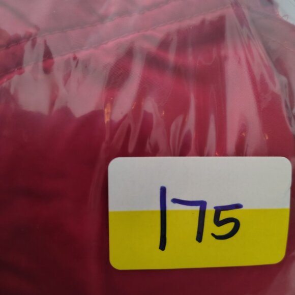 VINTAGE Columbia Sport Jacket Women's Medium Red Full Zip Hooded Ski Baggy - Picture 16 of 16